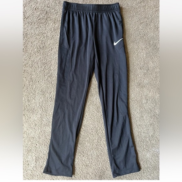Nike Bottoms Nike Pants Youth Large Black Dri Fit White Swoosh